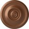 Ekena Millwork Raynor Ceiling Medallion (Fits Canopies up to 6"), Hand-Painted Polished Copper, 20 5/8"OD x 1 3/8"P CM20BEPOS - alternate 1